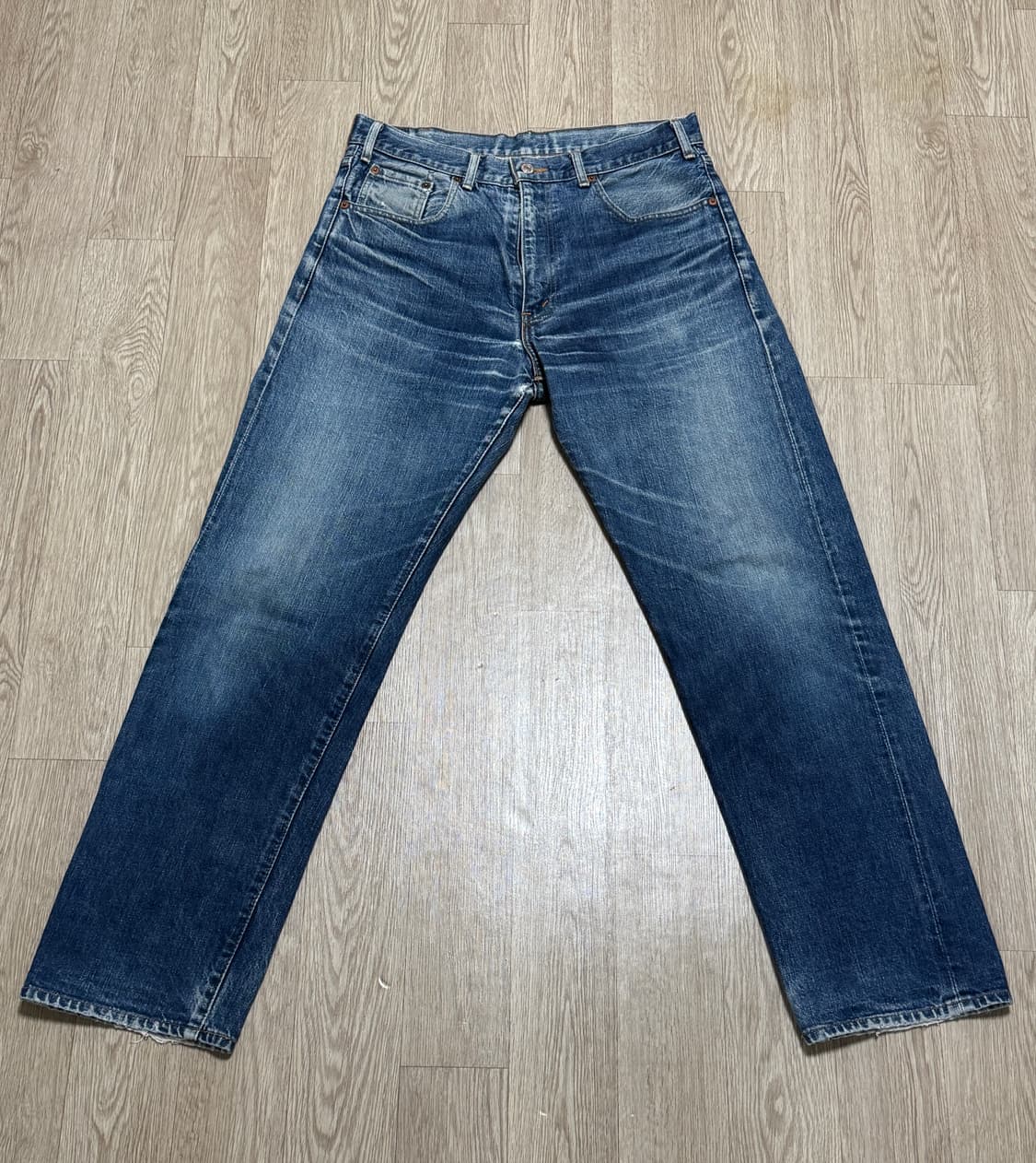 1990s JAPAN 리바이스 502XX 빅 E 셀비지 데님 상품이미지1