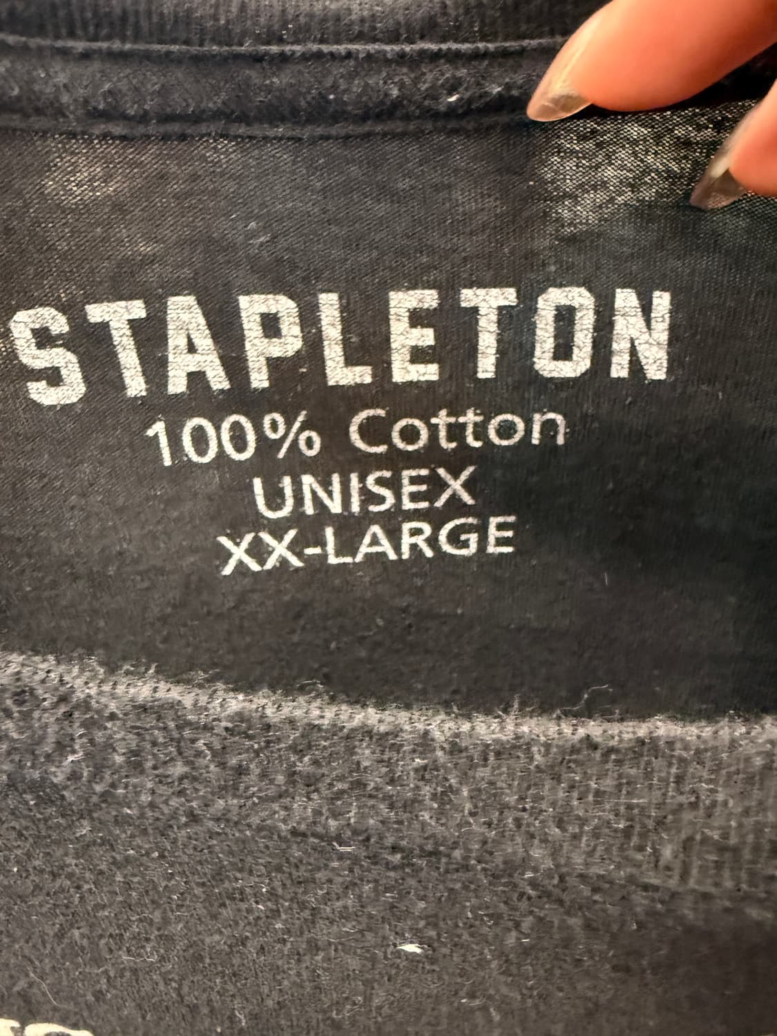 stapleton 투어 핸드립드 반팔티 상품이미지7