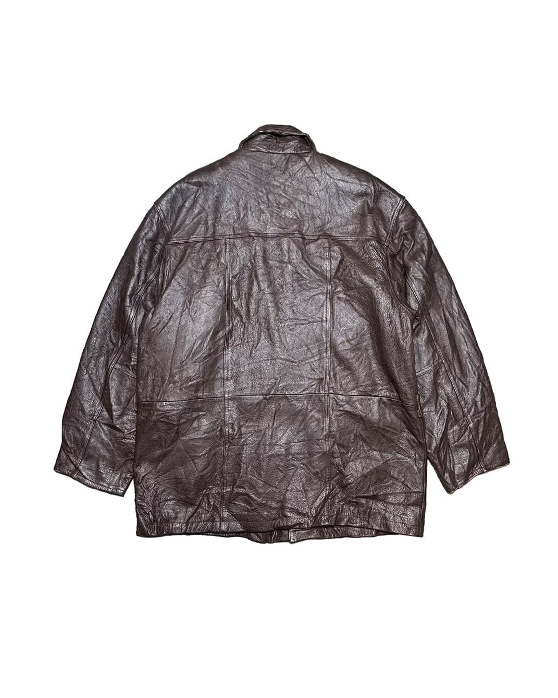 Cougar 헤비 리얼 레더 자켓 코트 상품이미지2