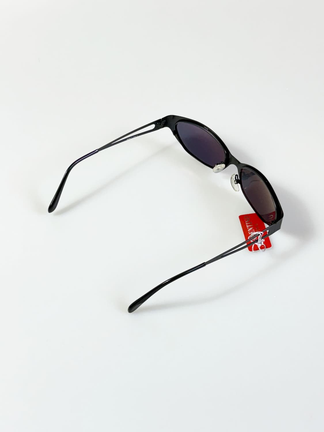 VALENTINO SONIA JAPAN 블랙 메탈릭 빈티지 선글라스 상품이미지5