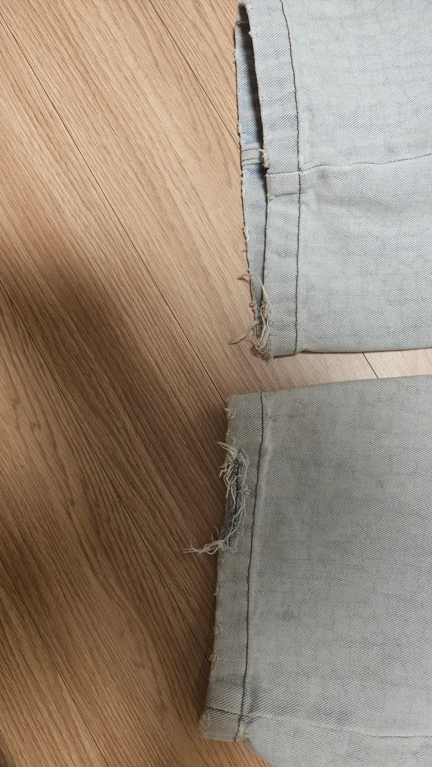 아카이브볼드 라이트블루 데님 팬츠 상품이미지5