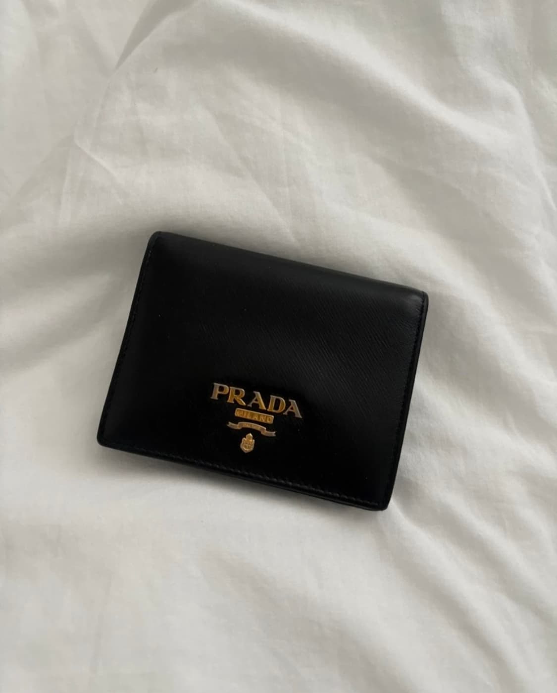 프라다 사피아노 반지갑 블랙 상품이미지1