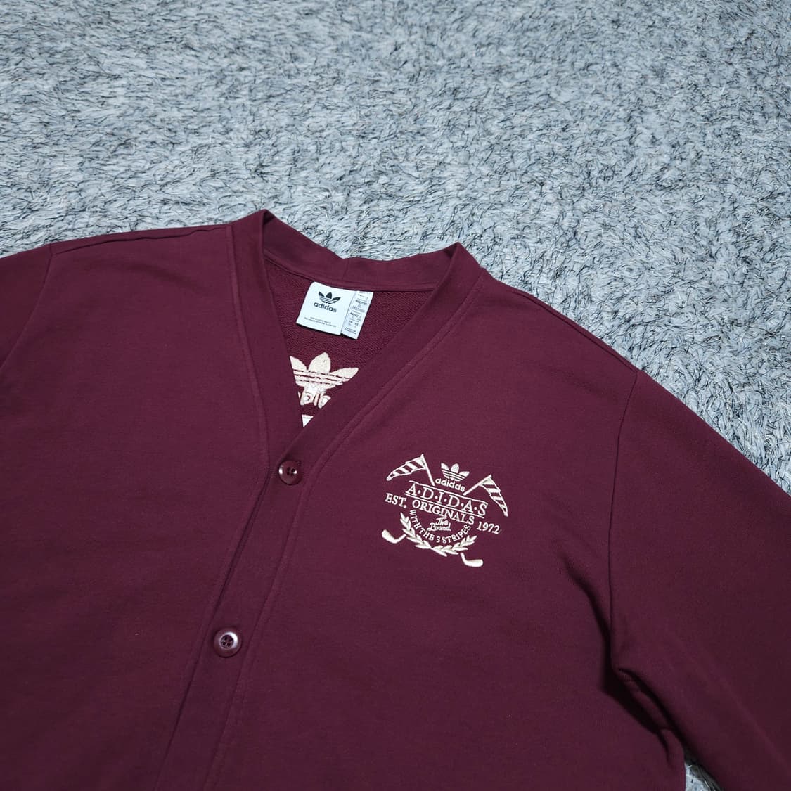 아디다스) XL 남자 그래픽 아카이브 가디건 / 왕눈이샵 상품이미지4