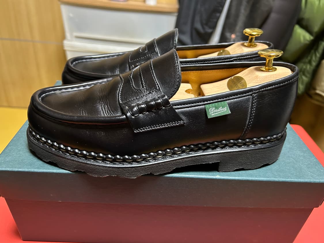 *특급컨디션*파라부트 레임스 블랙 UK7사이즈(실착2회) 상품이미지2