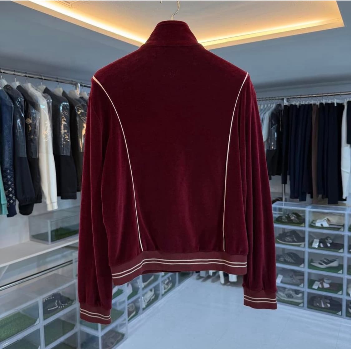 [리오브전포점] 셀린느 트리오페 벨루어 트랙 벨벳 집업 상품이미지2