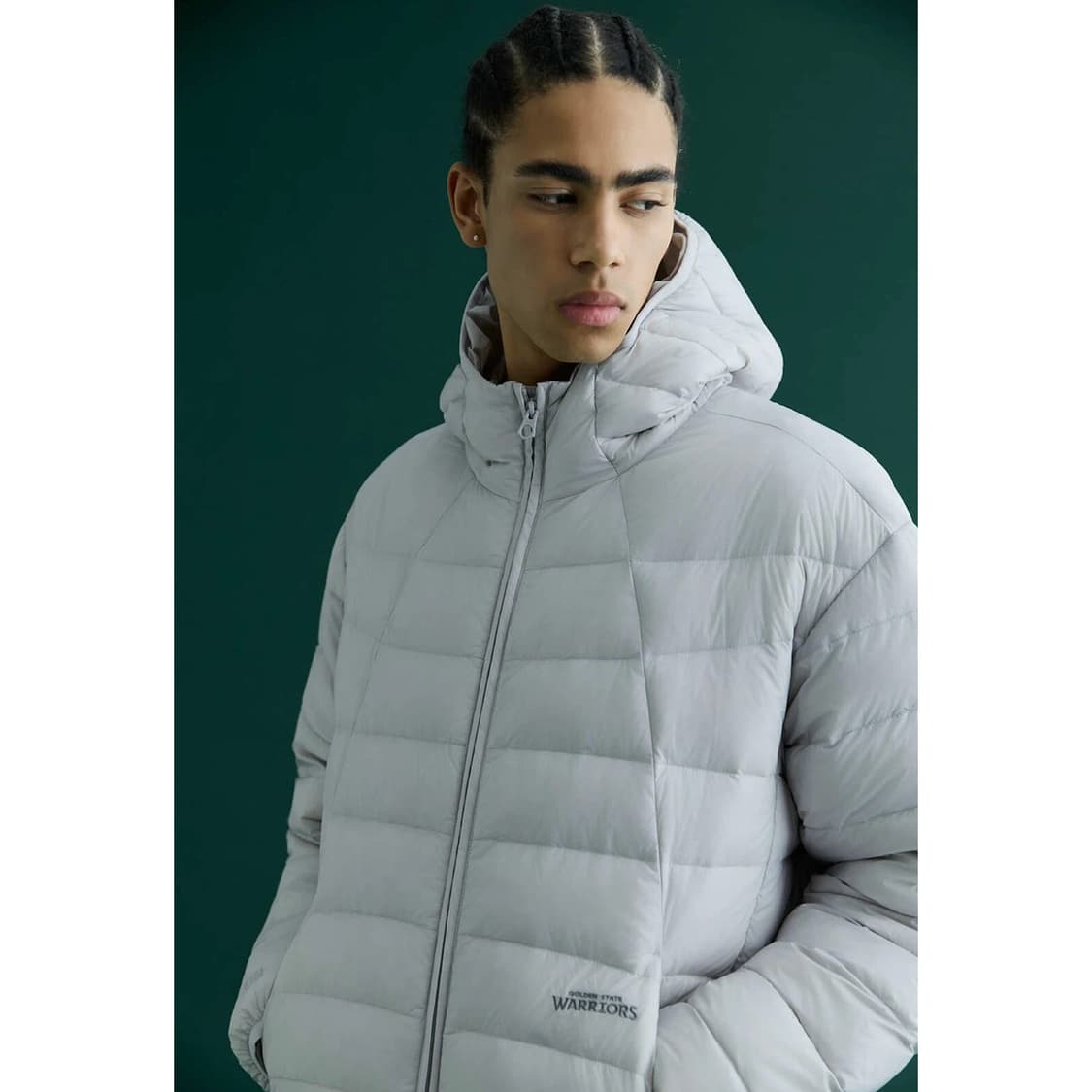 NBA | LAL 경량 RDS 다운 후드 점퍼 | 블랙 | XL 상품이미지6