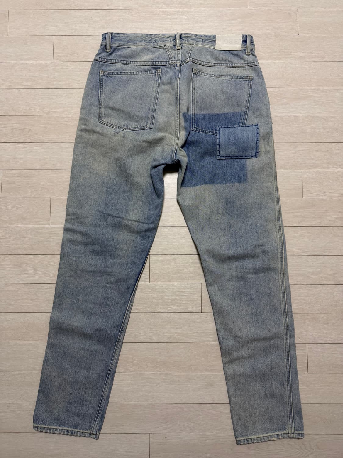 클로즈드 데미지 아이스데님 상품이미지5