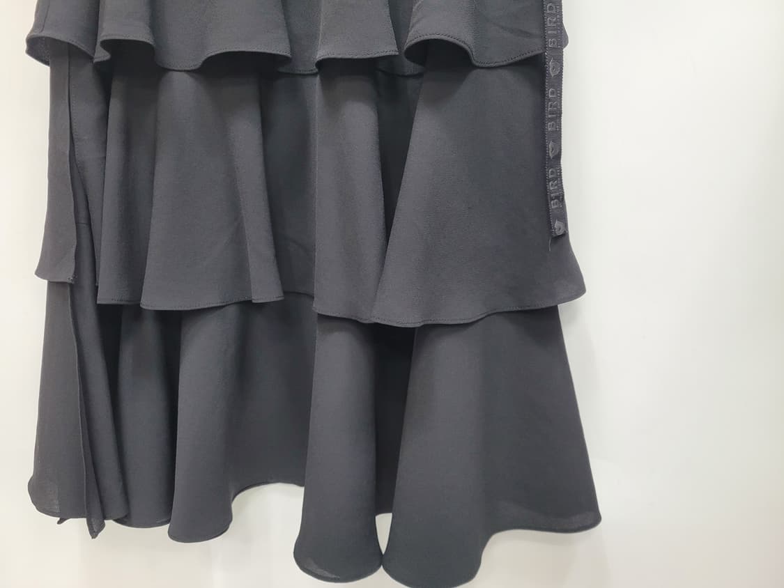 BIRD 한섬 버드 프릴 스커트 캉캉 스커트 / 여 64-94 블랙 
 상품이미지5