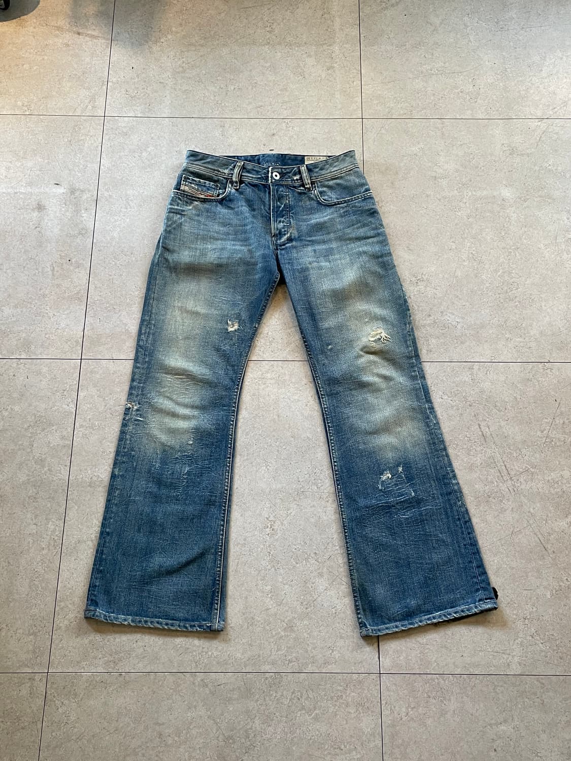 DIESEL 데님 부츠컷 팬츠바지 33-30 상품이미지9