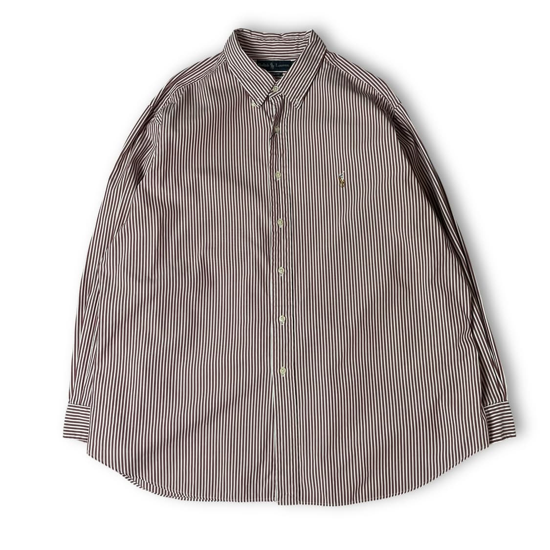 폴로랄프로렌 핑크 스트라이프 긴팔 셔츠 클래식핏 18 상품이미지1