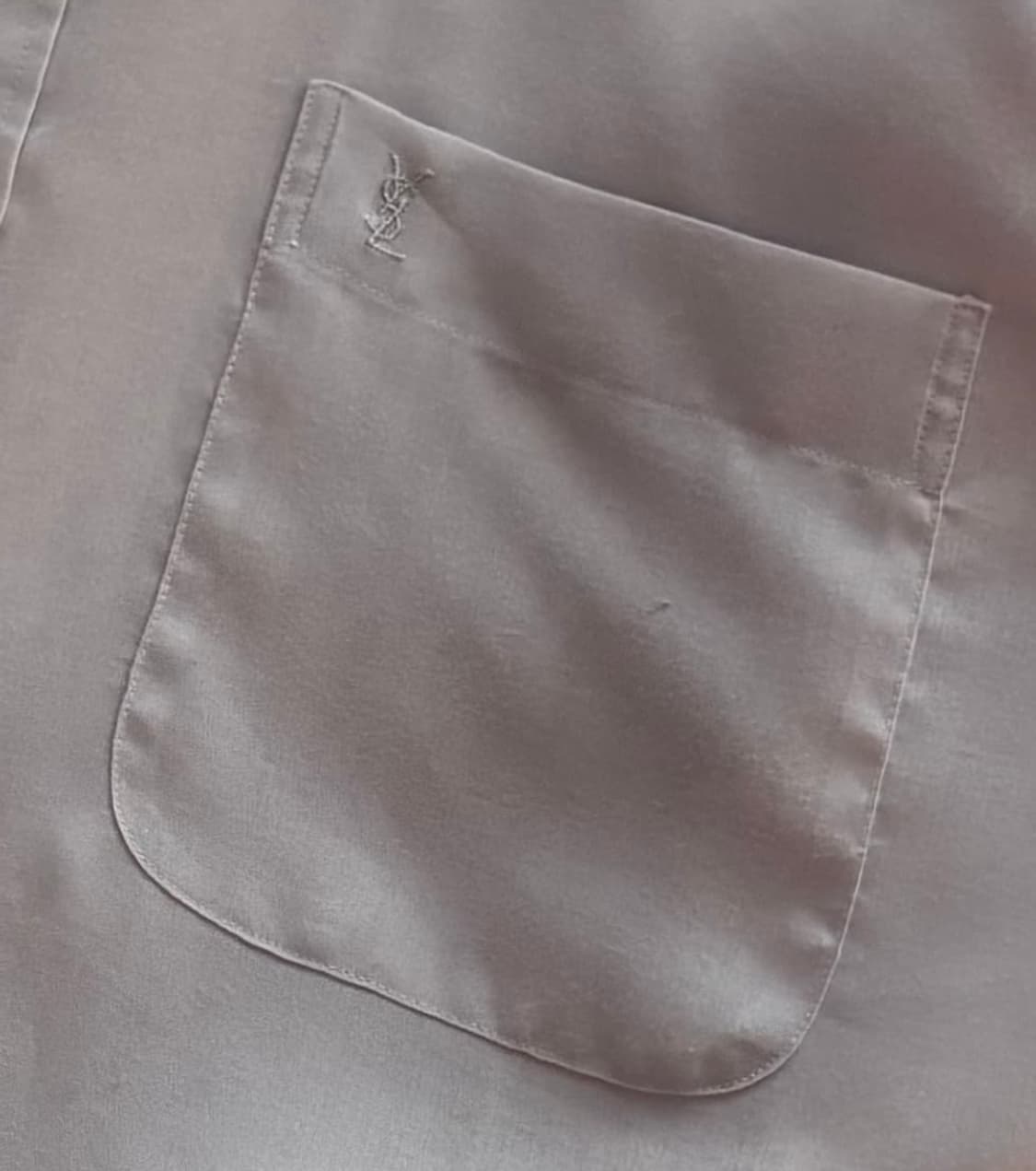 YSL 입생로랑 연보라 린넨 셔츠 상품이미지3