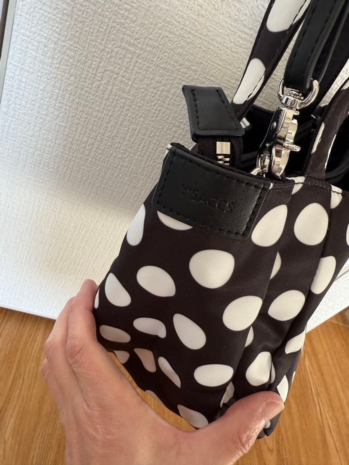 요지 야마모토 2way 도트 토트백 숄더백 상품이미지10