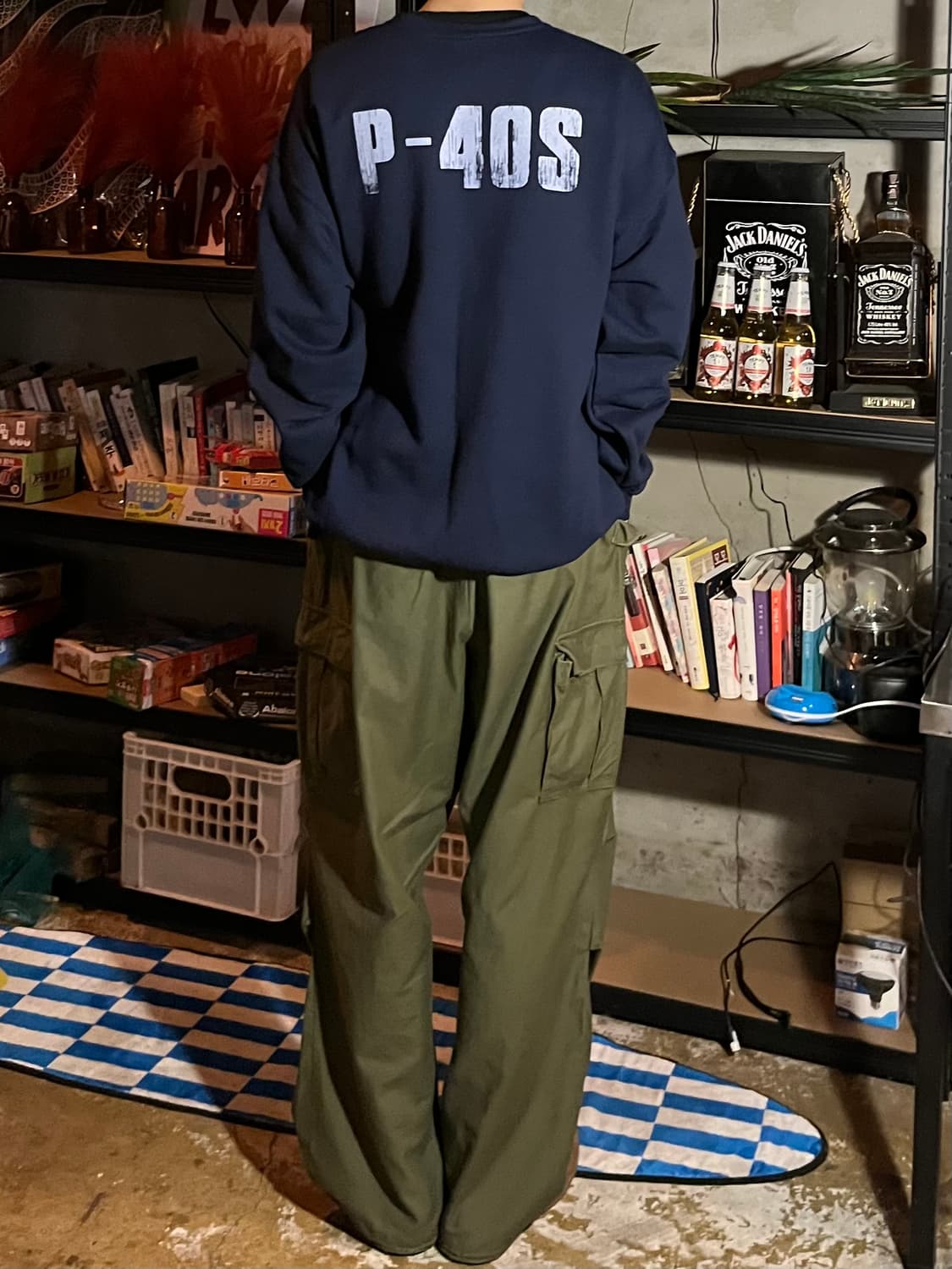 00s jerzees Flying Tigers Sweat 상품이미지6