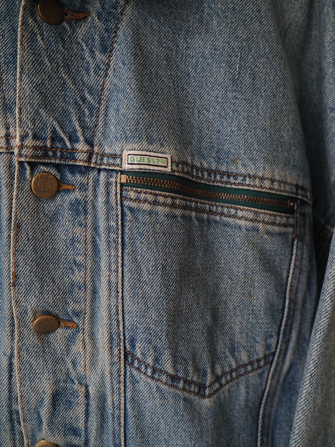 1990's GUESS USA denim jacket  상품이미지3