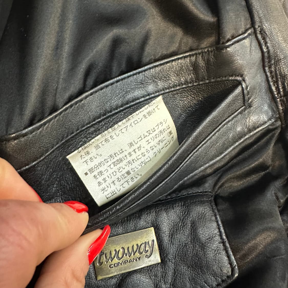 빈티지 네크비조 소가죽 코트 가죽자켓L 상품이미지5