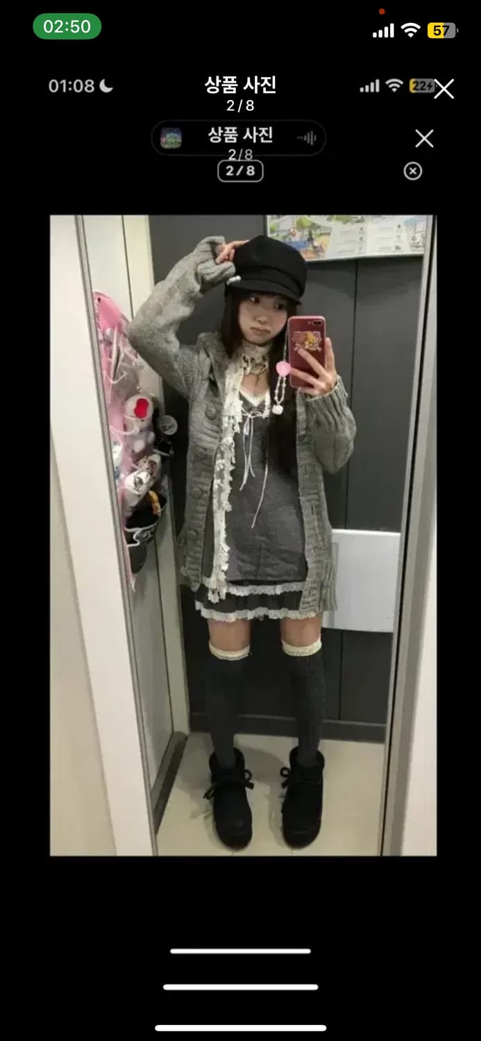 스윙잉서울홍대 빈티지 코디 세트 / 미라이클립 모리 선가든파티 페어리 상품이미지2