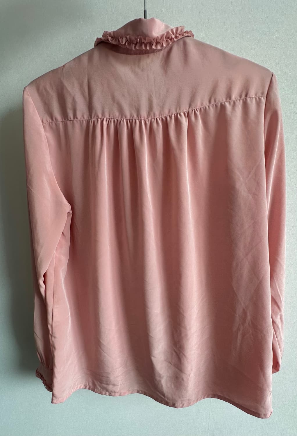 핑크 프릴 블라우스 상품이미지2
