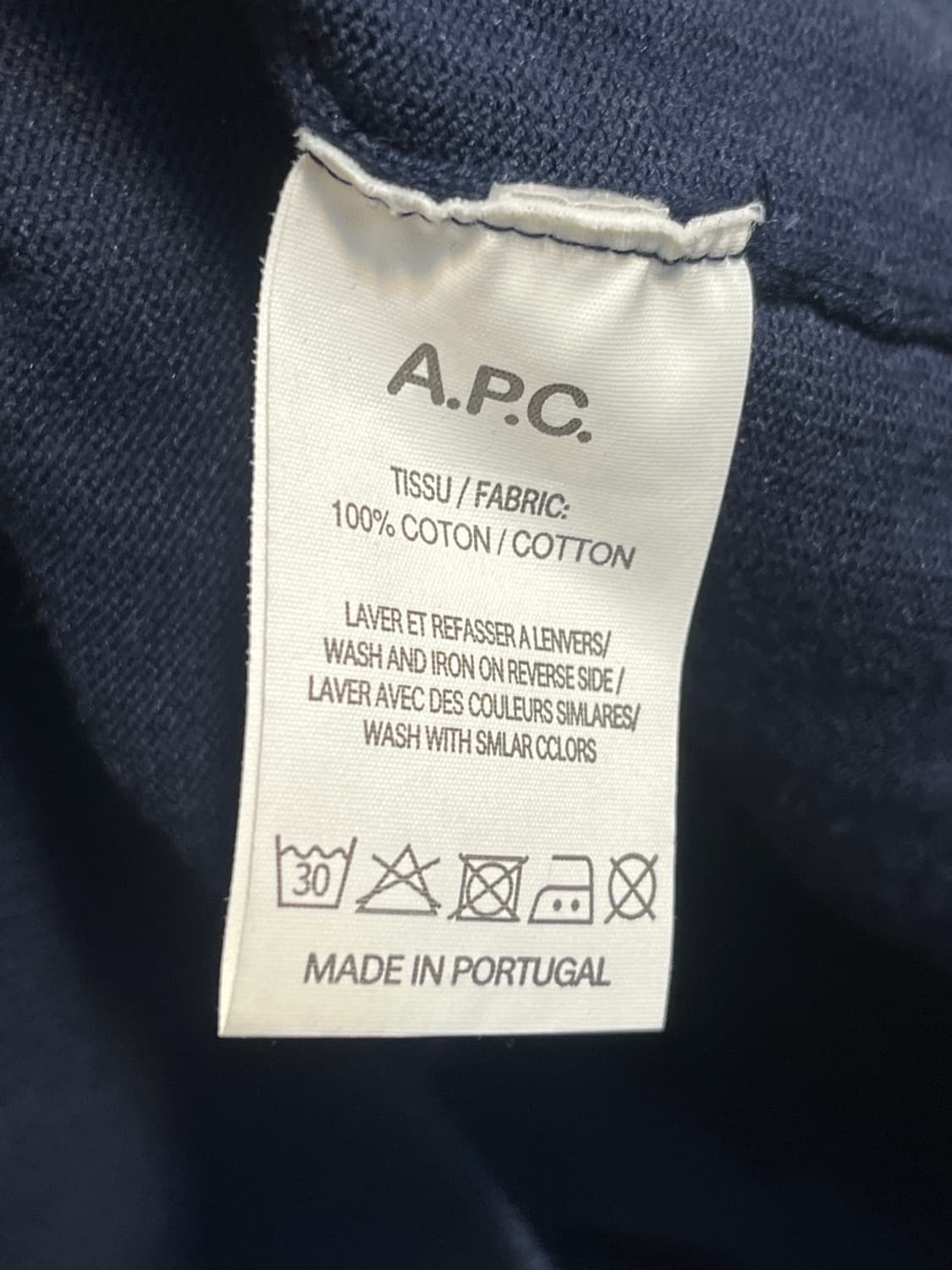 A.P.C 아페세 크루넥 스웨터 상품이미지5