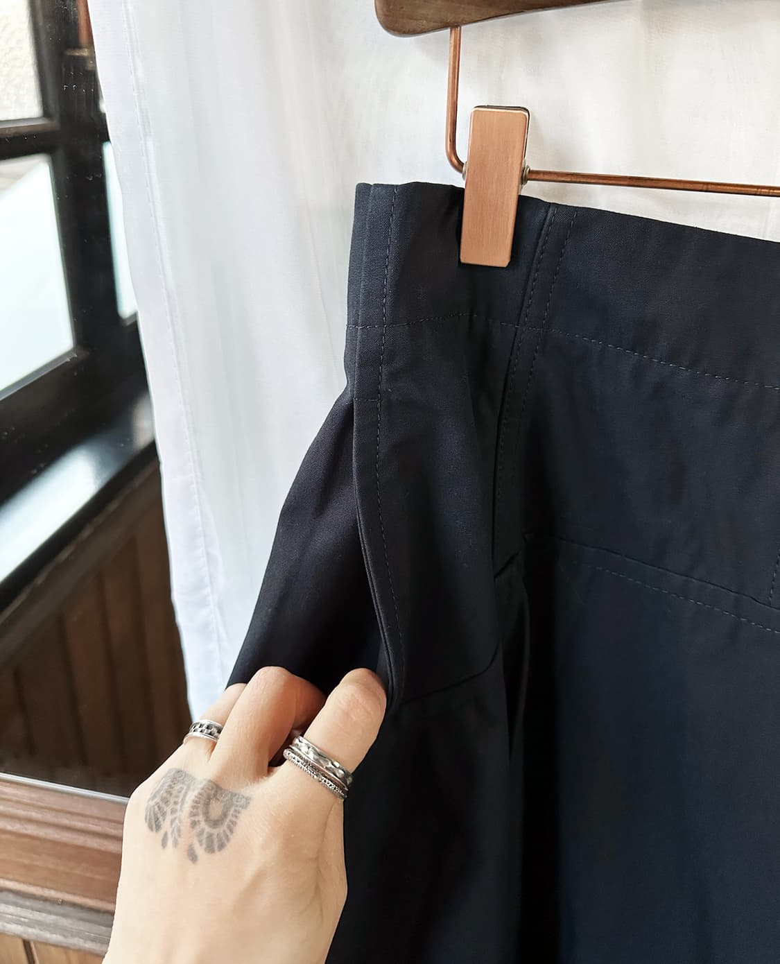 BOTTEGA VENETA 22aw cotton flare skirt 상품이미지10