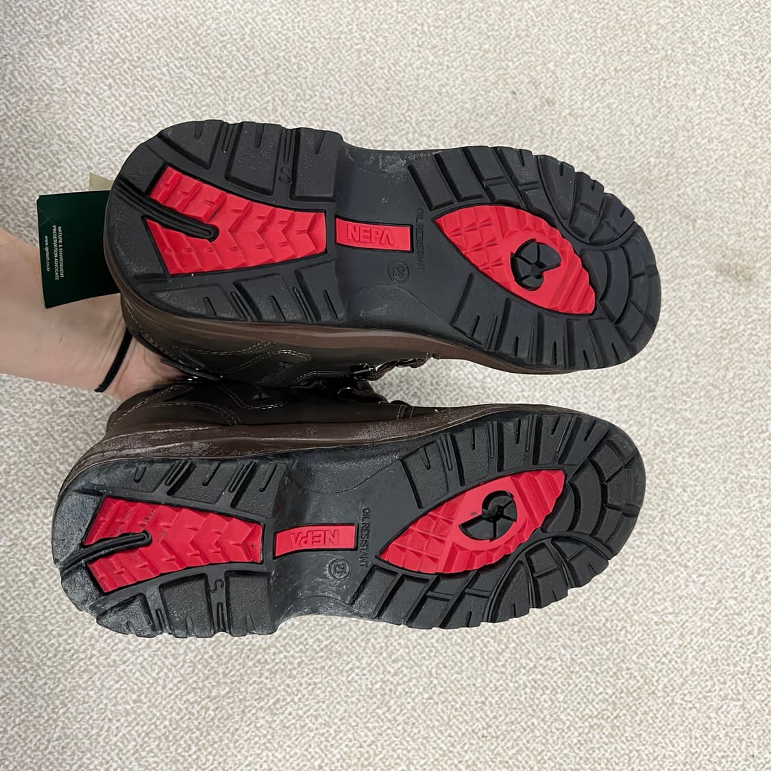 250 새상품 네파 GT-16N 안전화 0219M 상품이미지6