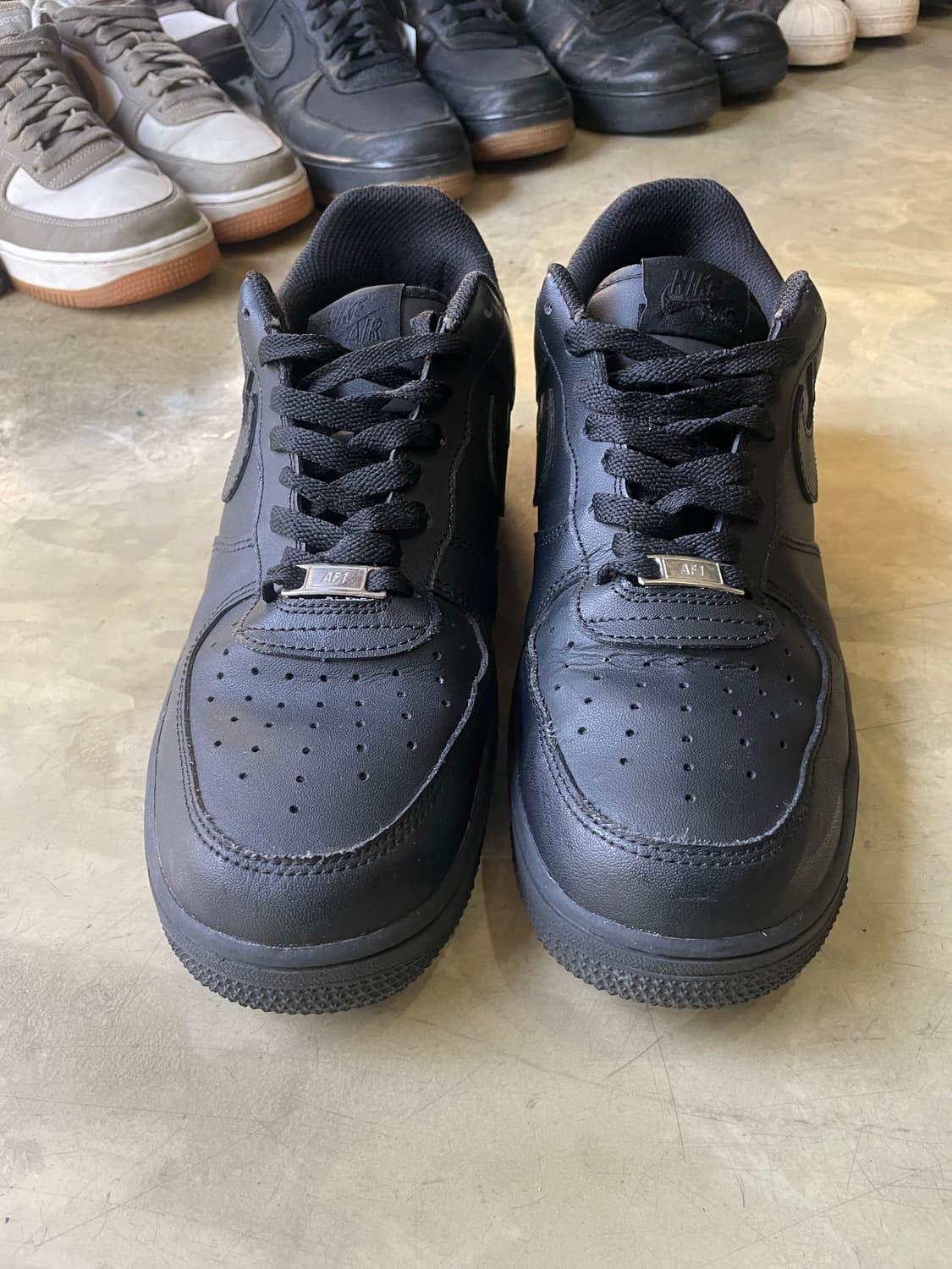 나이키 에어포스1 블랙 270 상품이미지2