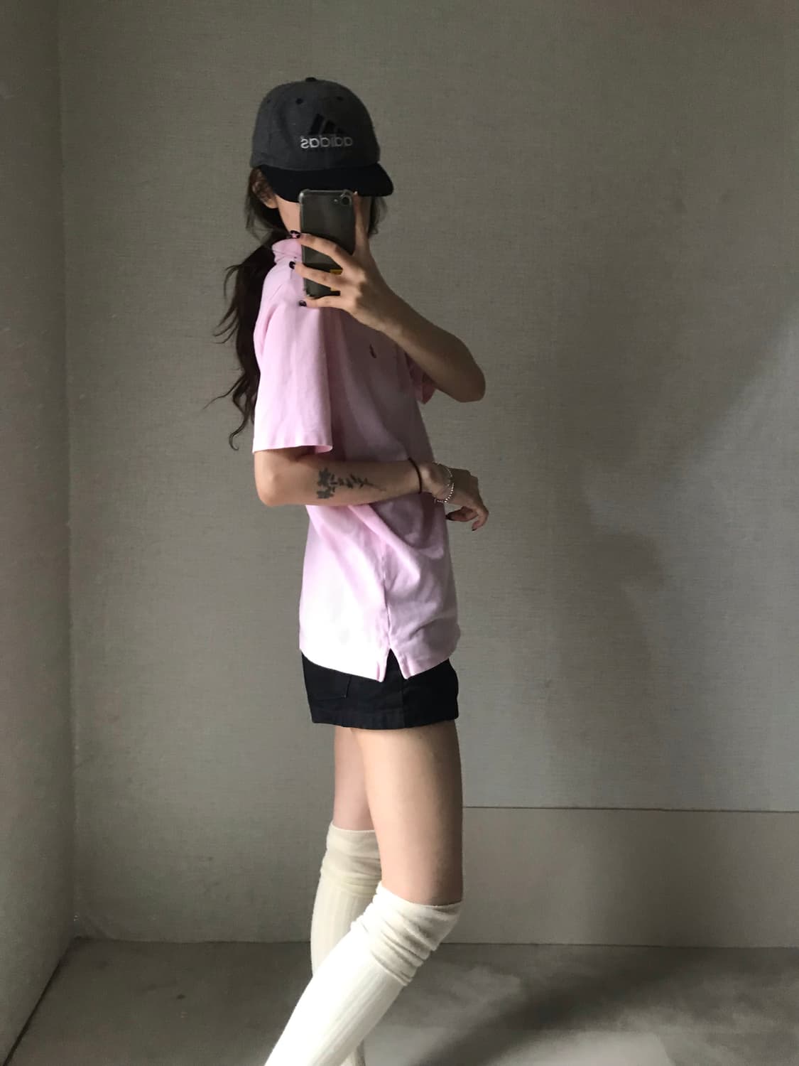 폴로 연핑크 반팔pk 상품이미지5