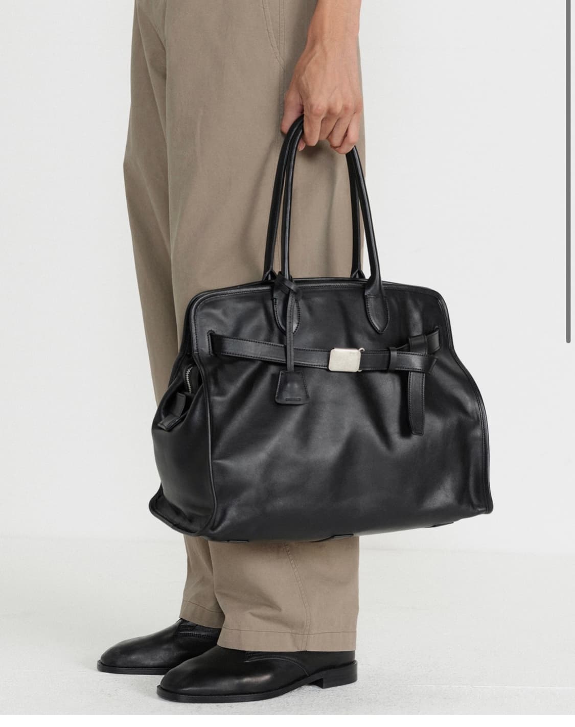 [OS] 브라운야드 레더 버클 17백 상품이미지3