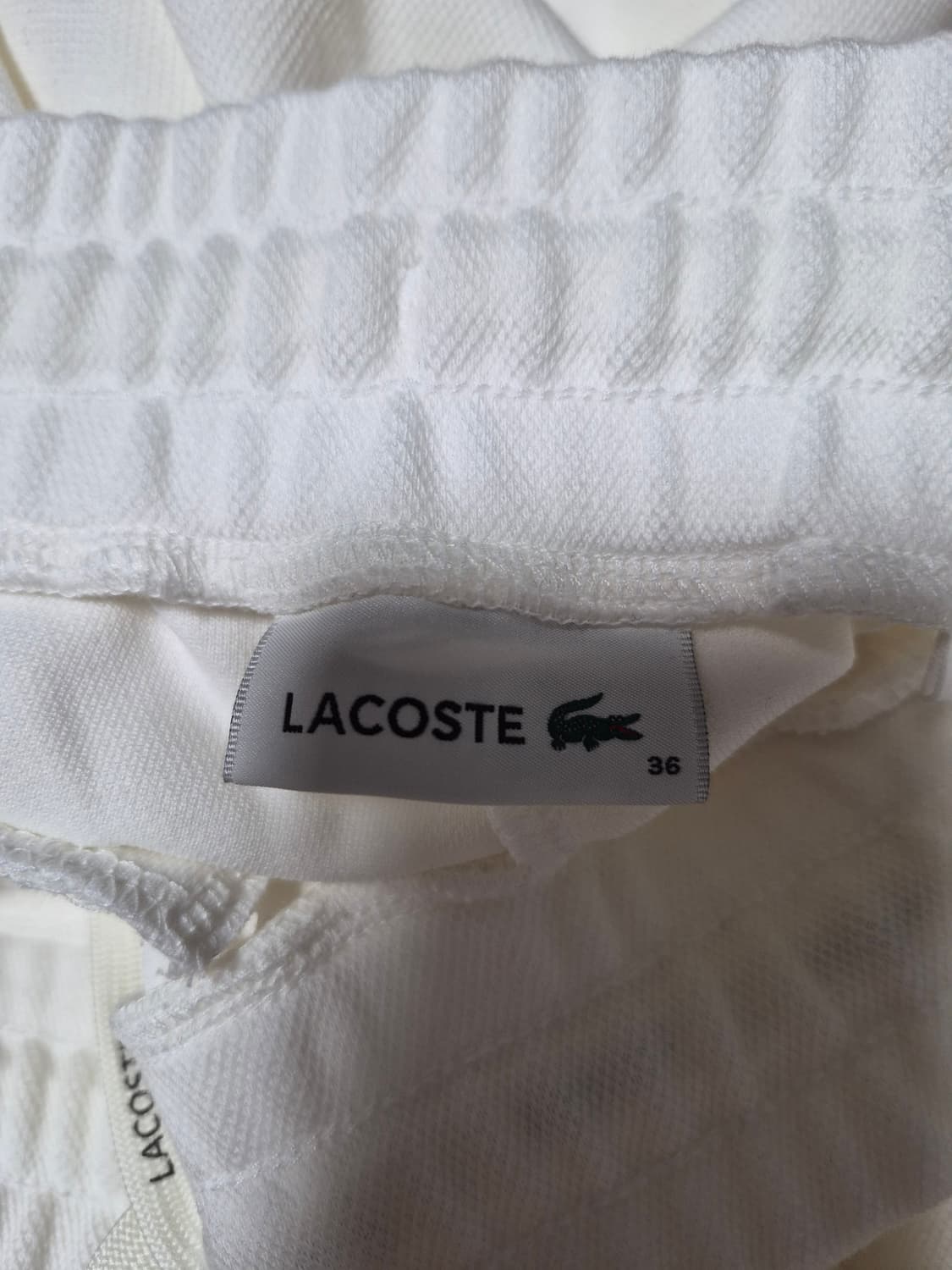 라코스테 화이트 트레이닝팬츠 슬렉스 새상품 상품이미지4