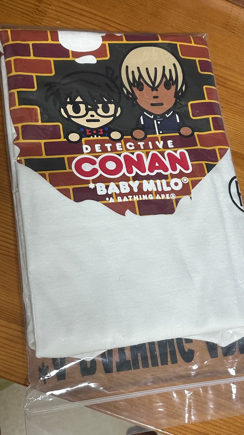 베이프X명탐정코난 콜라보 반팔티 상품이미지3