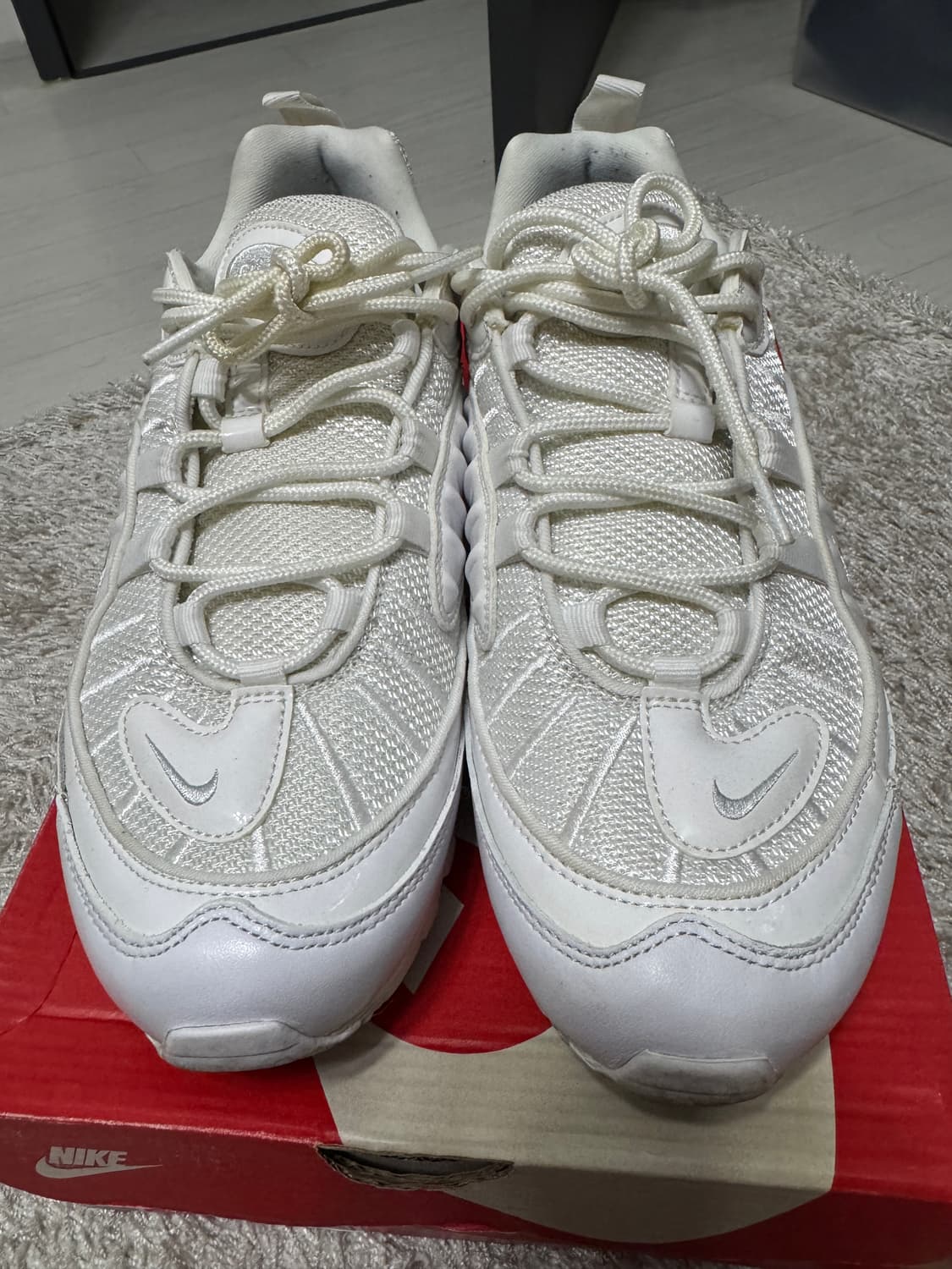 [270] 에어맥스 98 트리플 화이트 상품이미지3