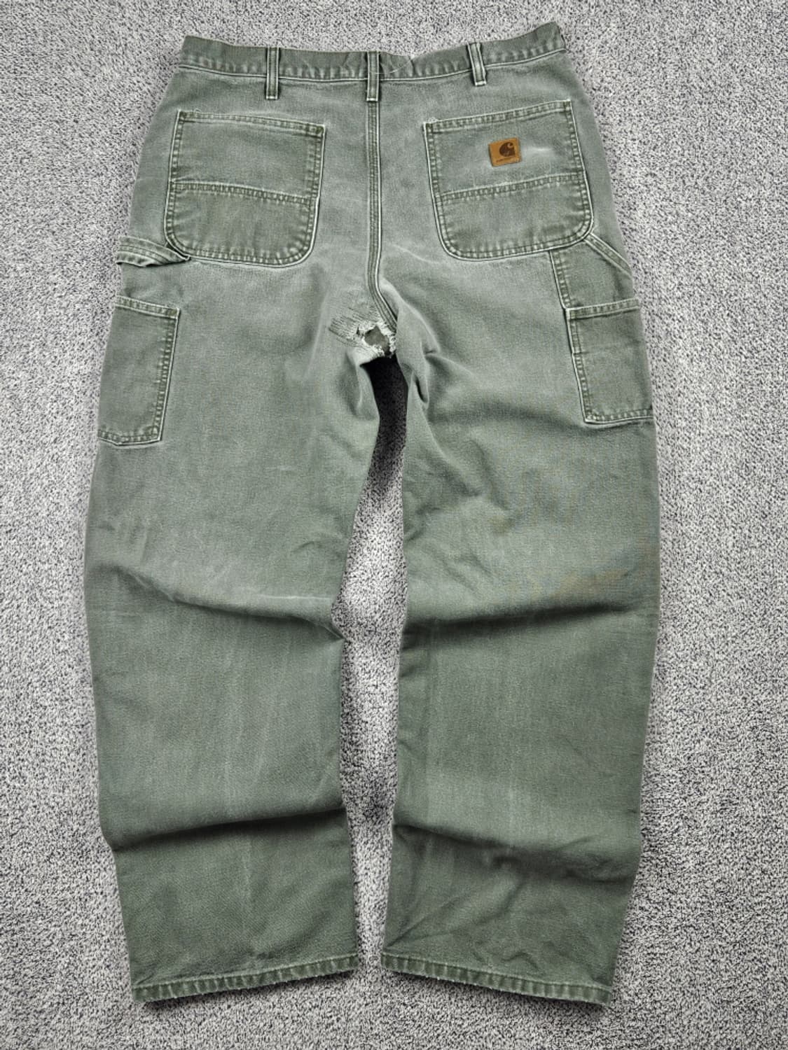 칼하트 리페어 캔버스 카펜터 워크팬츠 ( 36X34 ) / 9982 상품이미지7
