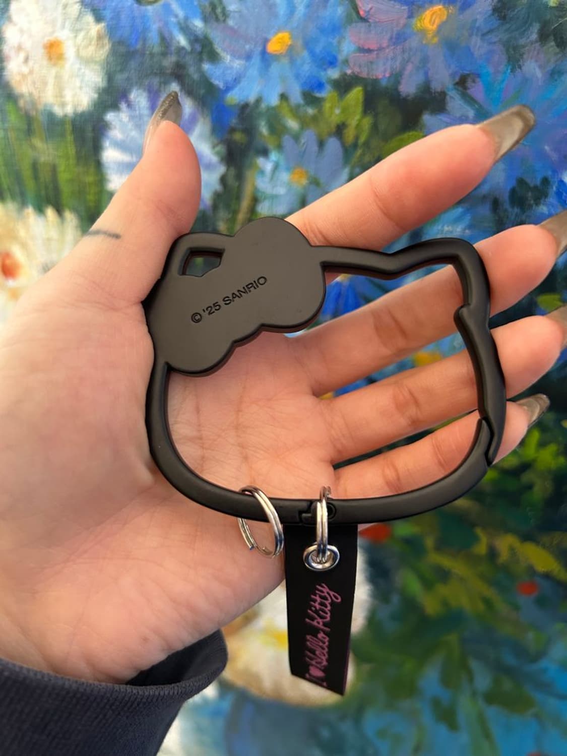 HELLO KITTY FACE CARABINER 헬로 키티 얼굴 카라비나 상품이미지2