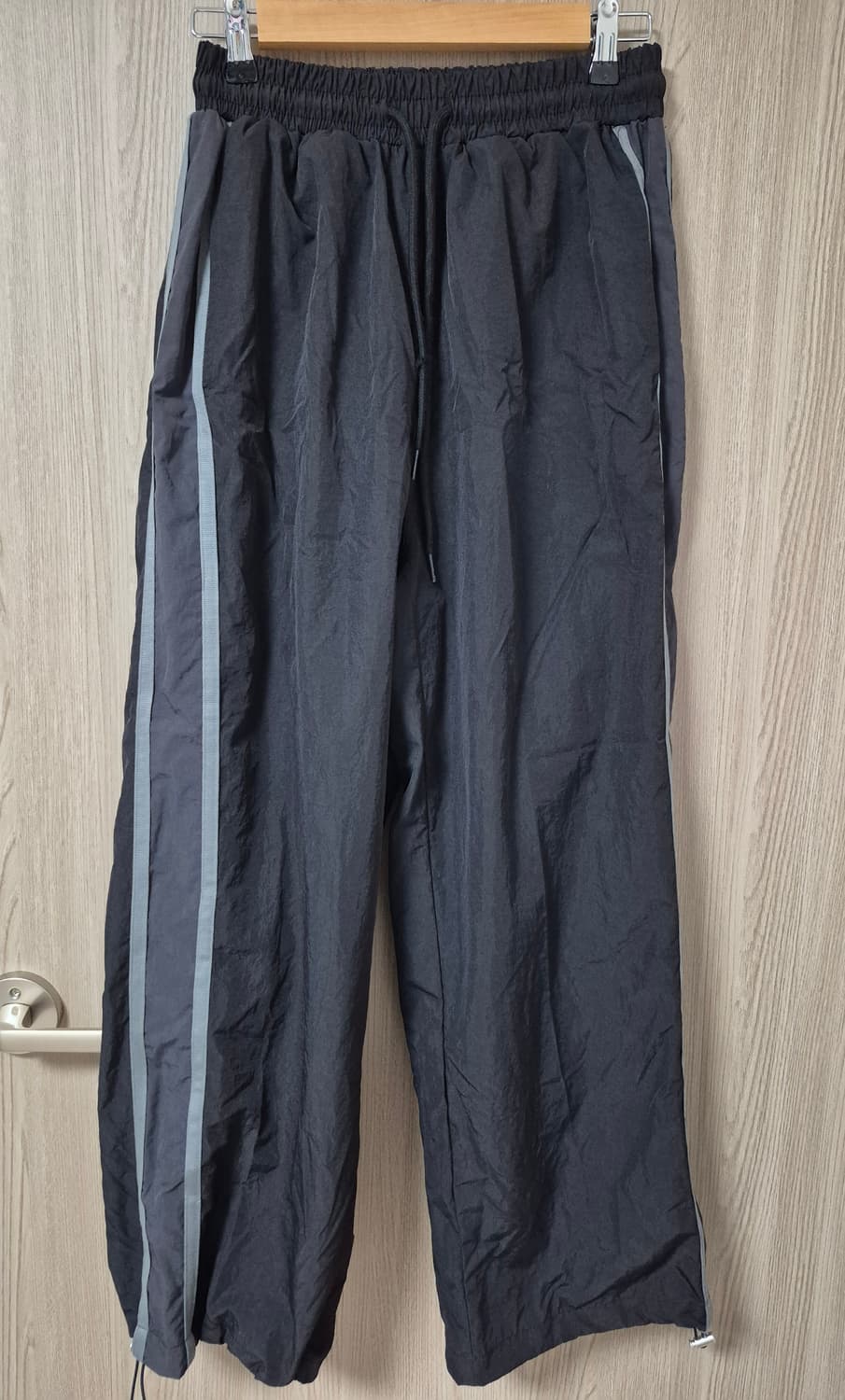 바운더리 사이드배색 나이론 트랙팬츠 m 상품이미지1