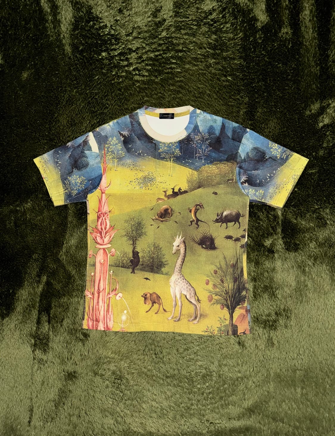 [2] 언더커버 X 히에로니무스 보스 아트워크 올오버 티셔츠 상품이미지1