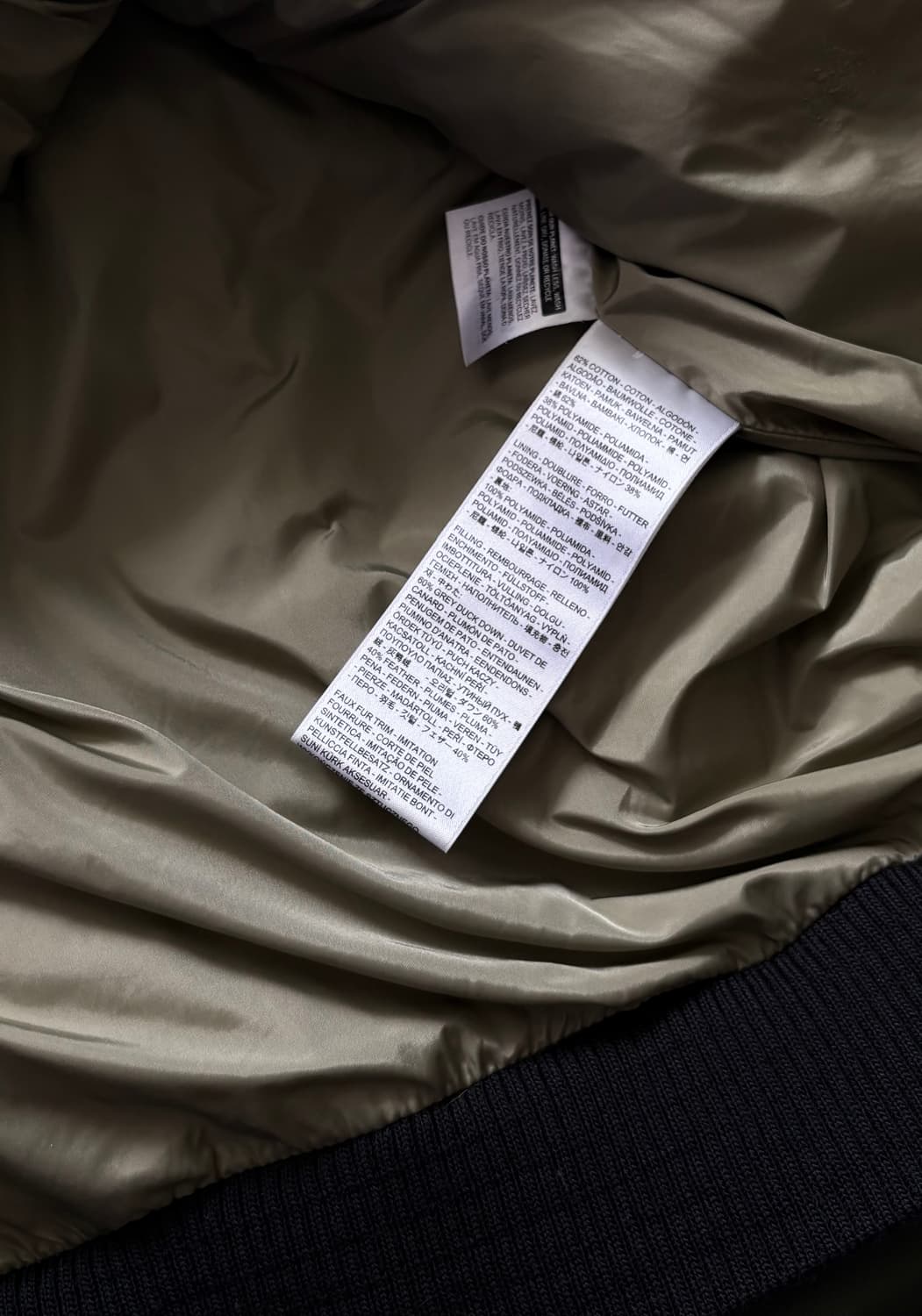 Levi's 리바이스 카키 패딩 조끼 상품이미지6