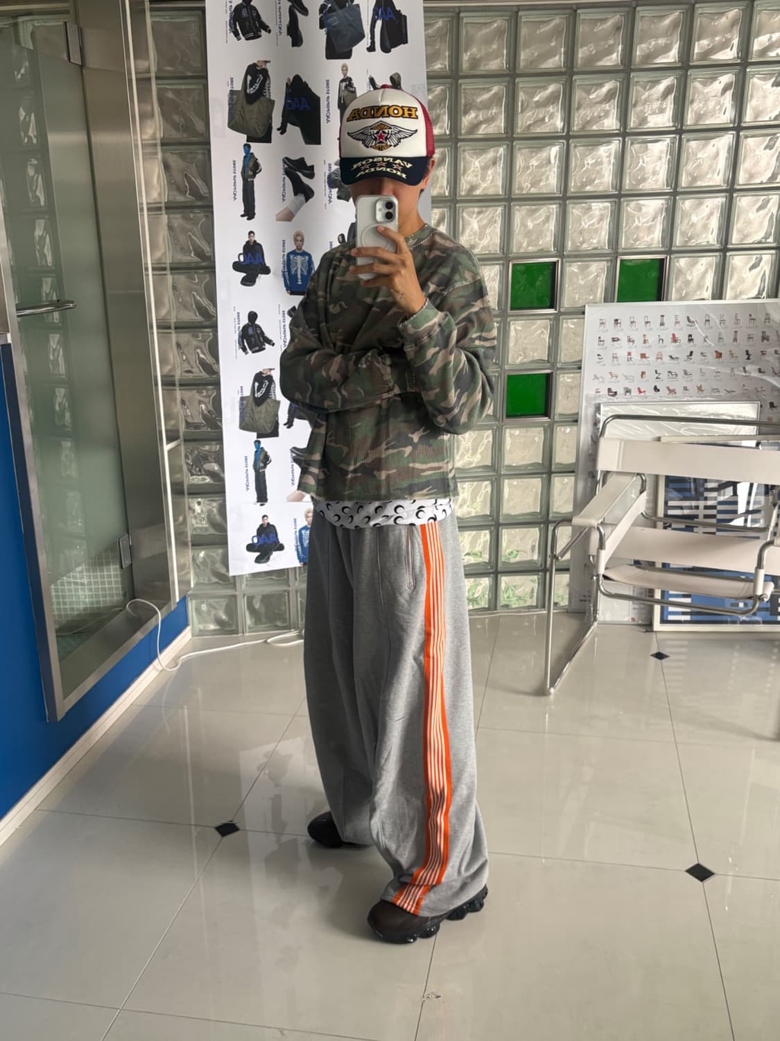 X LHP HD track pant cotton Hd트랙 팬츠  상품이미지2