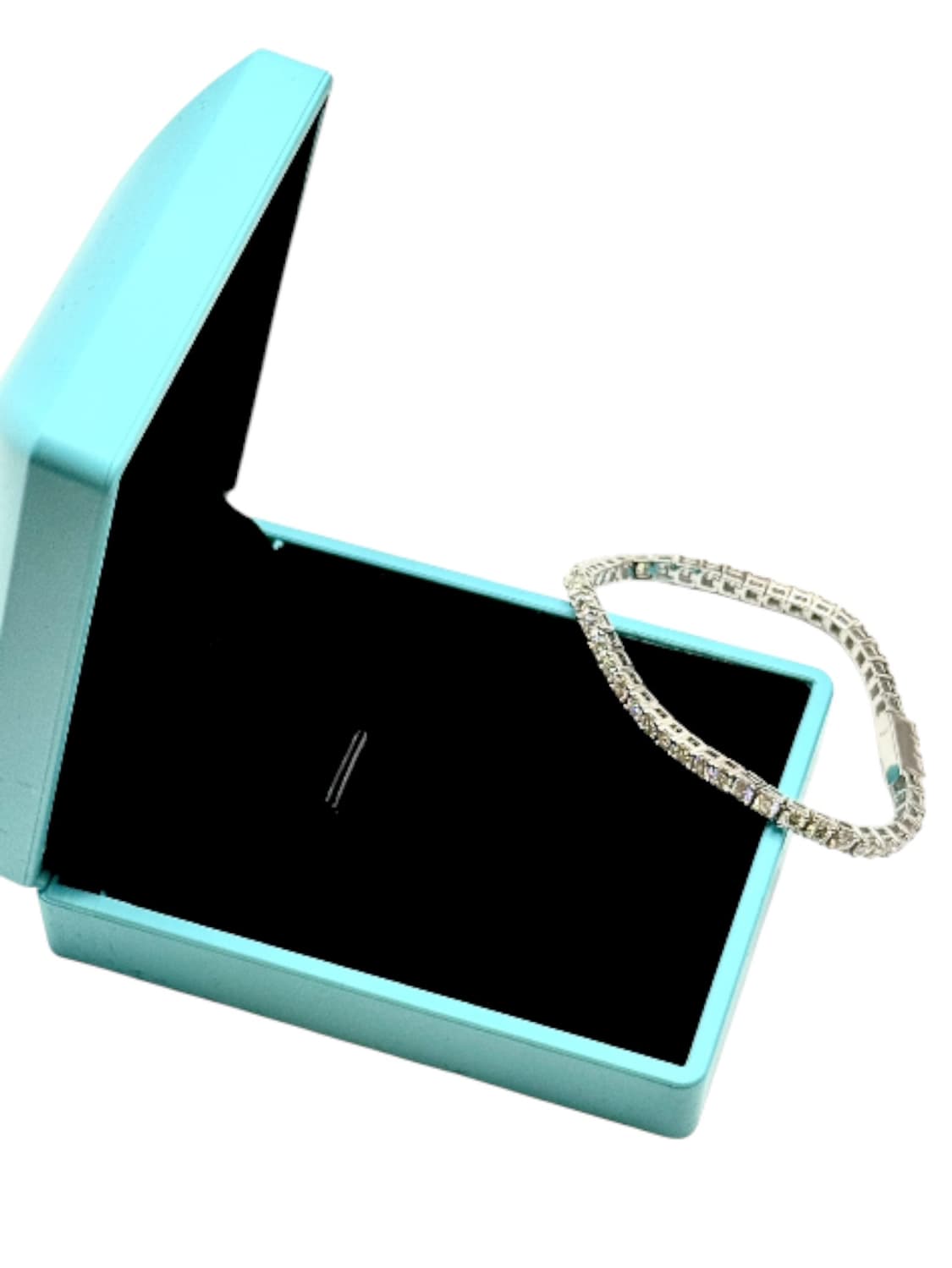 ICE BLUE VVS 1 모이사나이트 테니스 팔찌 아이스체인 상품이미지4