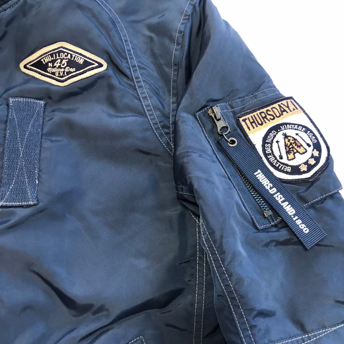 썰스데이 아일랜드 보우 항공점퍼  상품이미지5