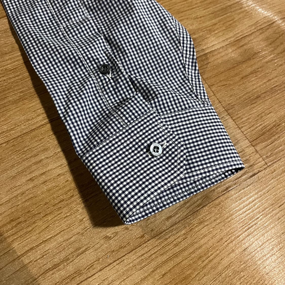 [105] (새상품) 구찌 깅엄 셔츠 상품이미지5