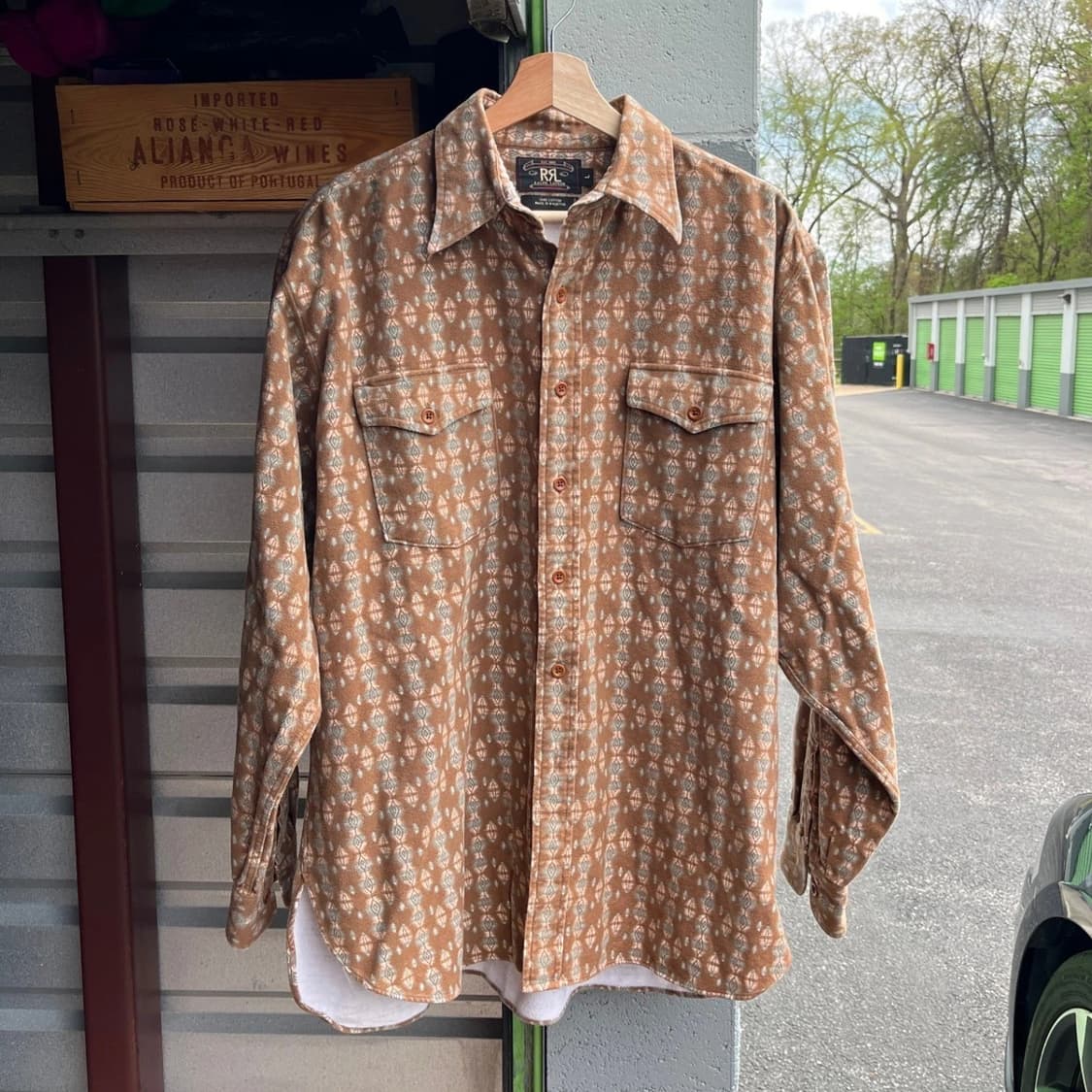 RRL 더블알엘 인디안 사우스웨스트 워크 셔츠 상품이미지1