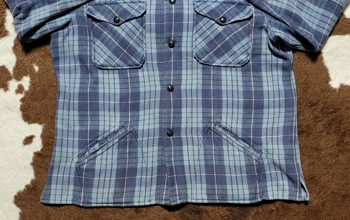 RRL 아우터 & 남방 블루체크(XL) 상품이미지6