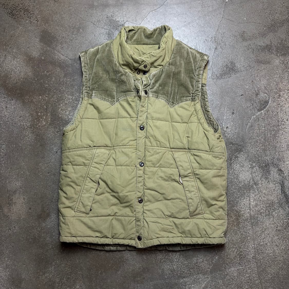 빈티지 패딩 조끼 상품이미지1