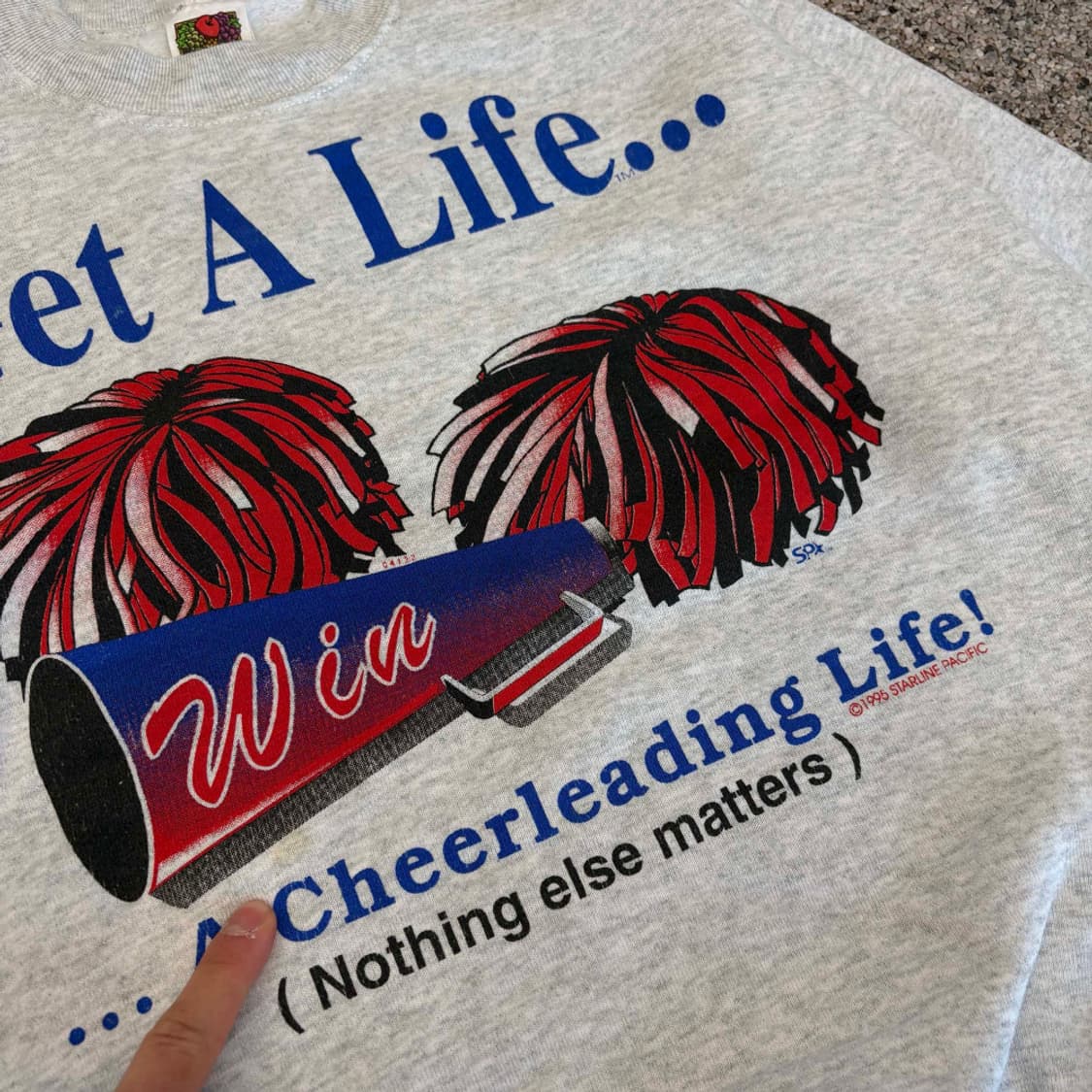 90s 프루트오브더룸 스웻셔츠 made in usa 상품이미지6