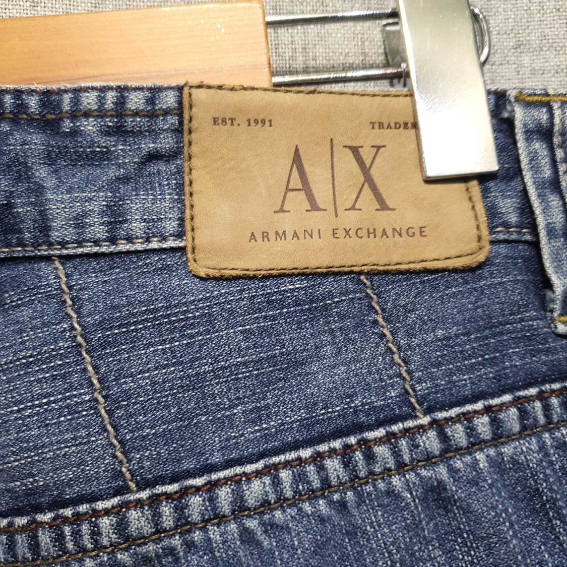 아르마니익스체인지 빈티지 스타일 데님 청바지  상품이미지4