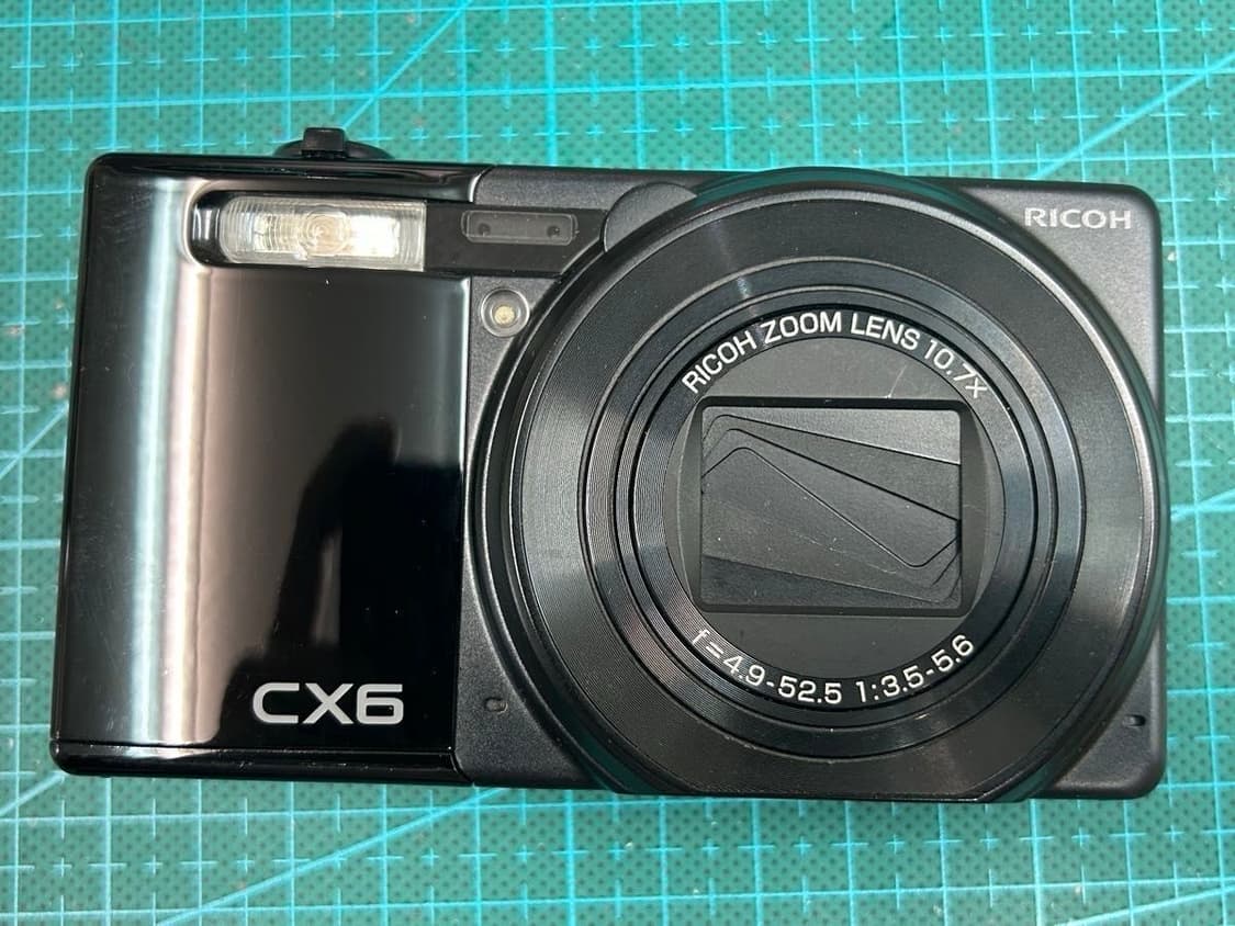 리코 Ricoh cx6 블랙 디카 디지털 카메라 상품이미지2