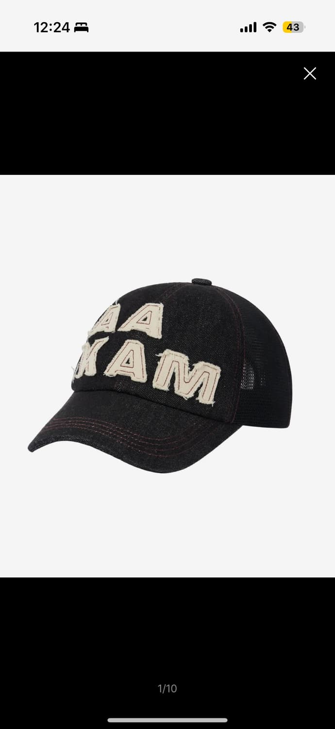 아캄 캡 Denim Trucker Cap 상품이미지1