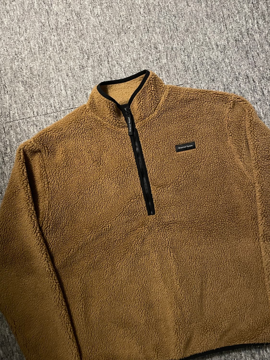 디스트릭트비전 딥파일 하프집업 플리스 [L] 상품이미지1