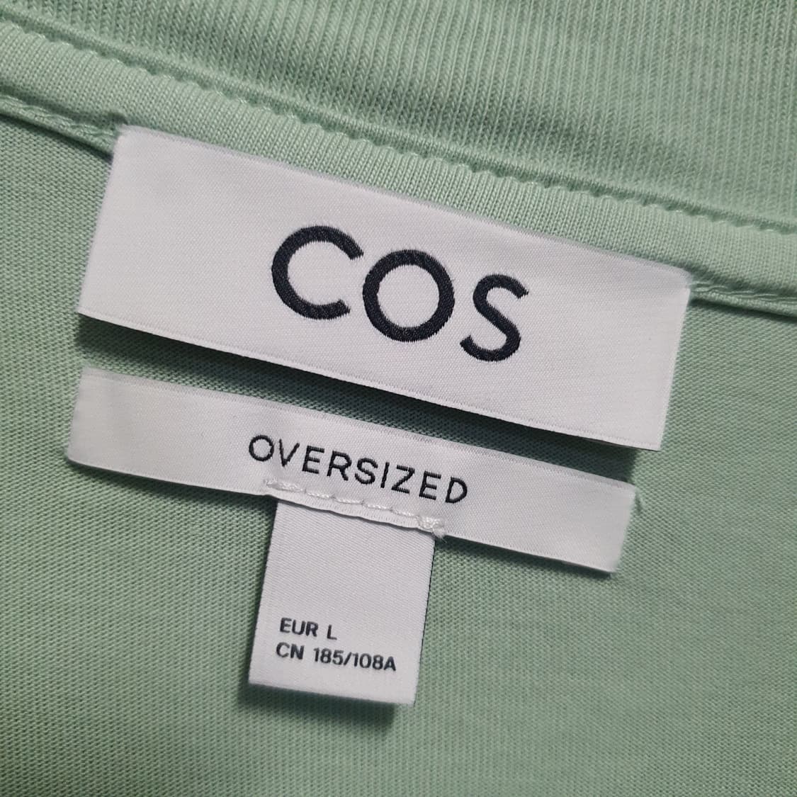 COS 코스 오버핏  반팔 티셔츠  상품이미지3