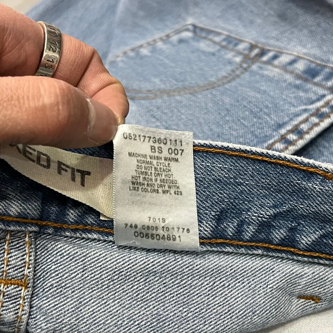  리바이스 550 데님 팬츠 y15219 상품이미지8