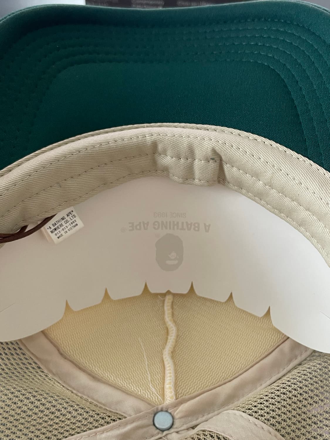 [새상품] 베이프 스타 메쉬캡 그린 / BAPE Sta Mesh Cap 상품이미지6